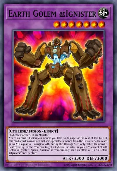 Earth Golem @Ignister — Carta Yu-Gi-Oh!