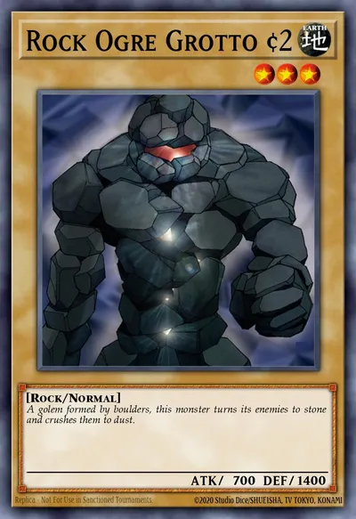 Ogro de Pedra da Gruta #2 — Carta Yu-Gi-Oh!