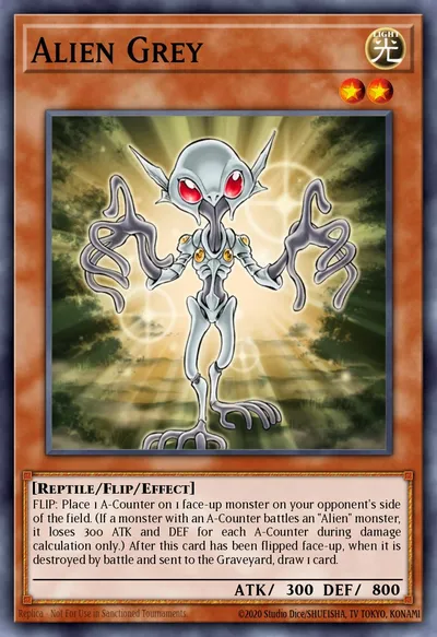 Alien Grey — Carta Yu-Gi-Oh!