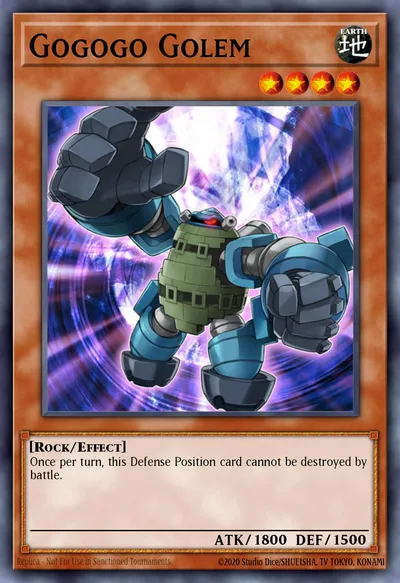 Gogogo Golem — Carta Yu-Gi-Oh!