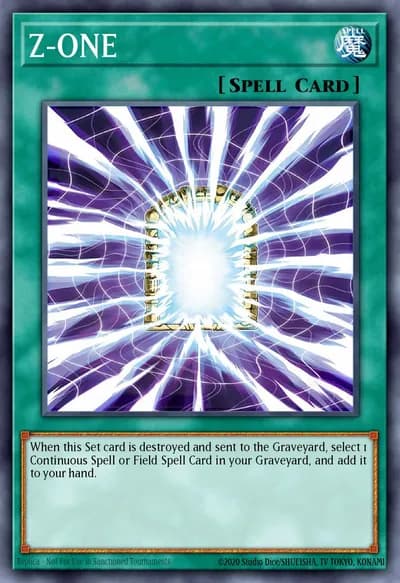 Z-ONE — Carta Yu-Gi-Oh!