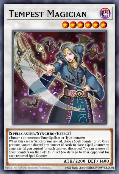 Tempest Magician — Carta Yu-Gi-Oh!