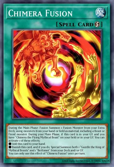 Chimera Fusion — Carta Yu-Gi-Oh!