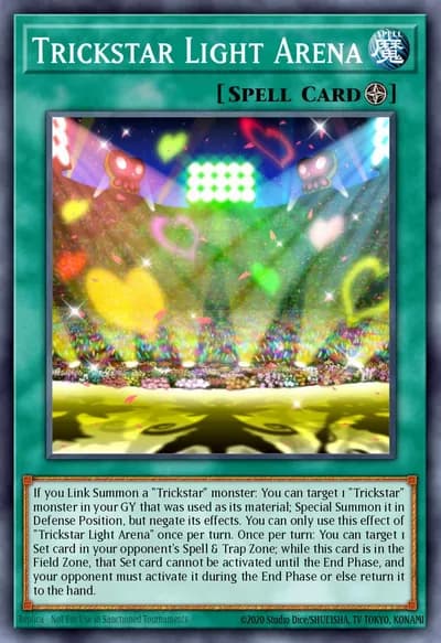 Arena Luminosa Trickstar — Carta Yu-Gi-Oh!