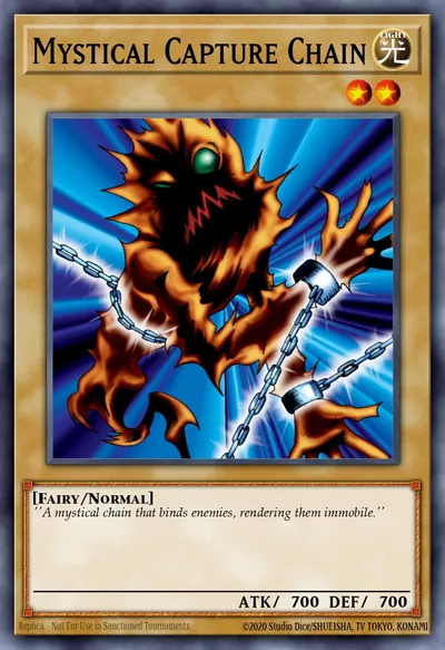 Corrente de Captura Mística — Carta Yu-Gi-Oh!