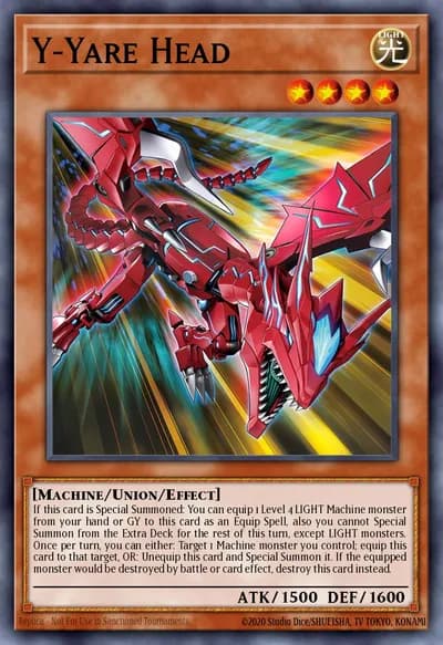 Y-Yare Head — Carta Yu-Gi-Oh!