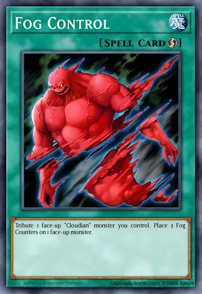 Controle de Névoa — Carta Yu-Gi-Oh!