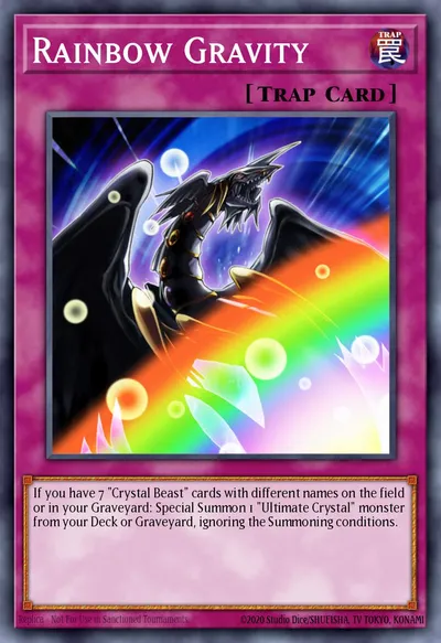 Rainbow Gravity — Carta Yu-Gi-Oh!