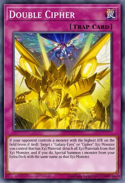 Double Cipher — Carta Yu-Gi-Oh!