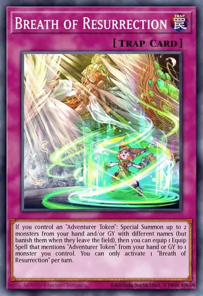 Breath of Resurrection — Carta Yu-Gi-Oh!