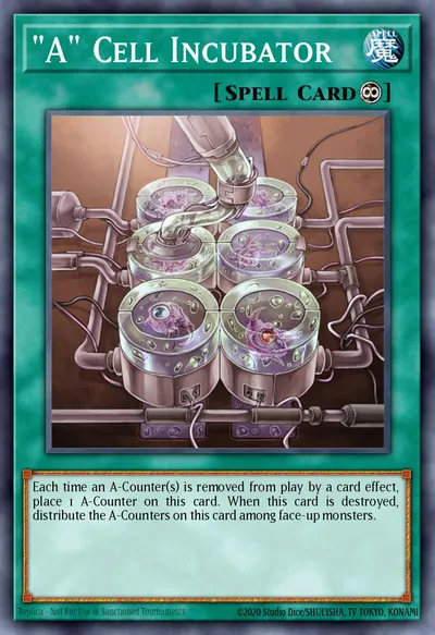 Incubador de Célula "A" — Carta Yu-Gi-Oh!