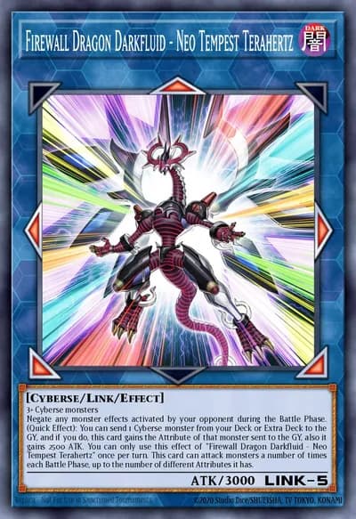 Firewall Dragon Darkfluid - Neo Tempest Terahertz — Carta Yu-Gi-Oh!