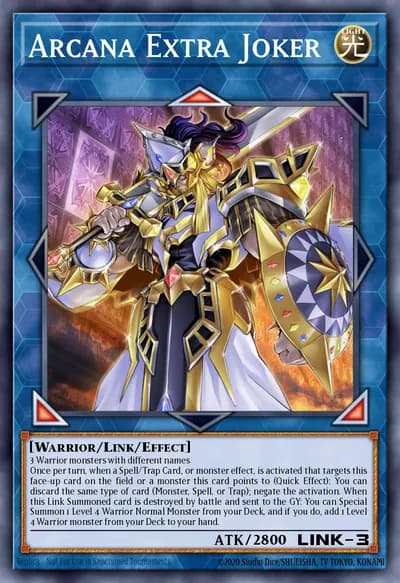 Arcana Extra Joker — Carta Yu-Gi-Oh!