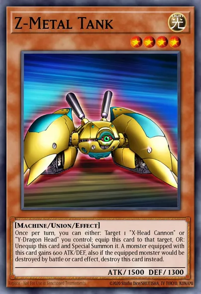 Z-Metal Tank — Carta Yu-Gi-Oh!