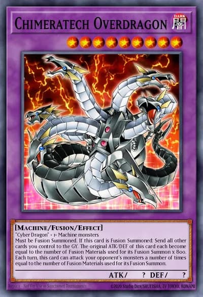 Chimeratech Overdragon — Carta Yu-Gi-Oh!