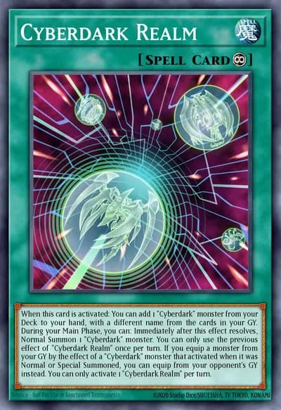 Cyberdark Realm — Carta Yu-Gi-Oh!