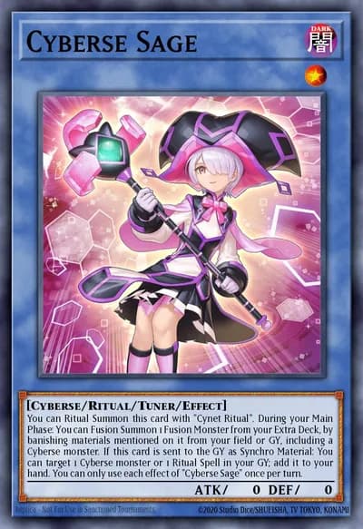 Cyberse Sage — Carta Yu-Gi-Oh!