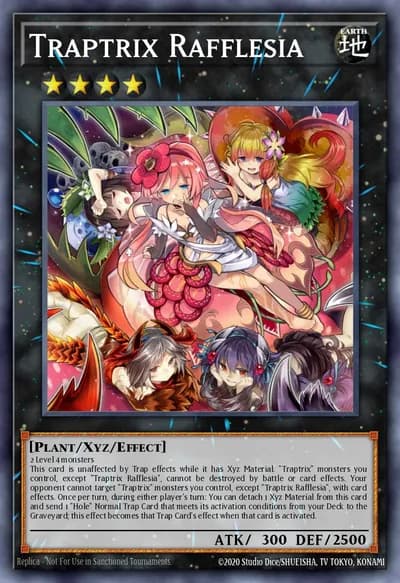 Traptrix Rafflesia — Carta Yu-Gi-Oh!