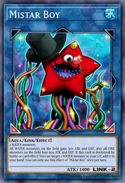 Mistar Boy — Carta Yu-Gi-Oh!