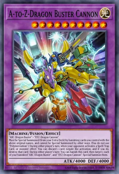 A-to-Z-Dragon Buster Cannon — Carta Yu-Gi-Oh!