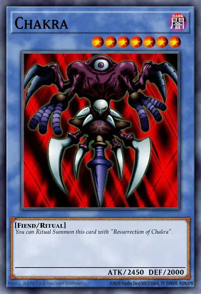 Chakra — Carta Yu-Gi-Oh!