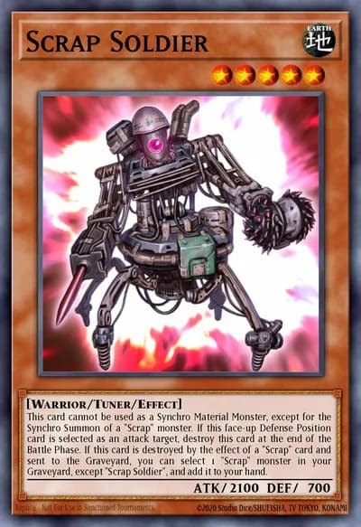 Soldado Scrap — Carta Yu-Gi-Oh!