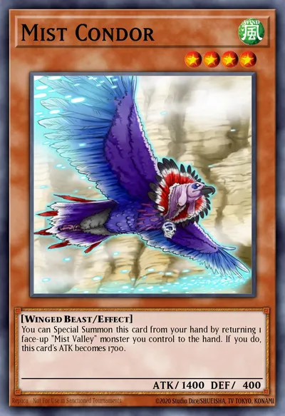 Mist Condor — Carta Yu-Gi-Oh!