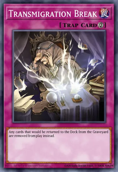 Ruptura da Transmigração — Carta Yu-Gi-Oh!
