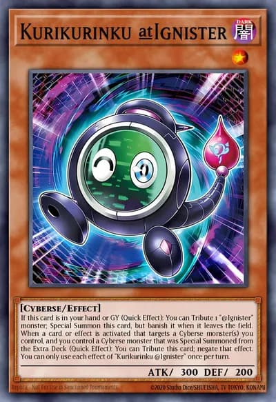 Kurikurinku @Ignister — Carta Yu-Gi-Oh!