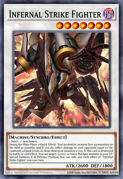 Infernal Strike Fighter — Carta Yu-Gi-Oh!