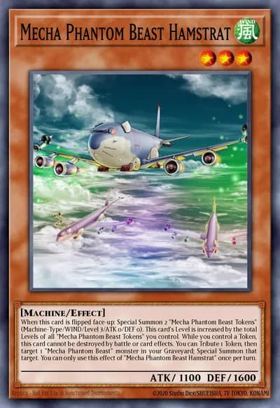 Mecha Phantom Beast Hamstrat — Carta Yu-Gi-Oh!