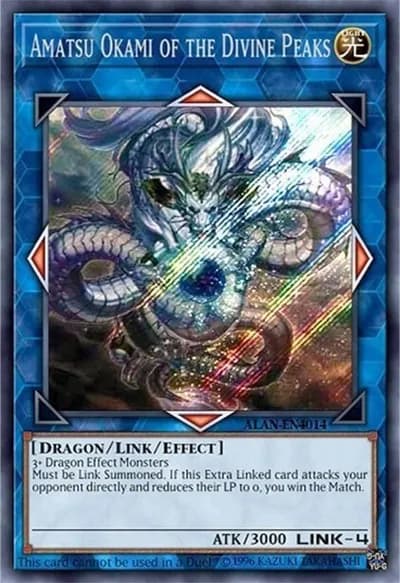 Amatsu-Okami of the Divine Peaks — Carta Yu-Gi-Oh!