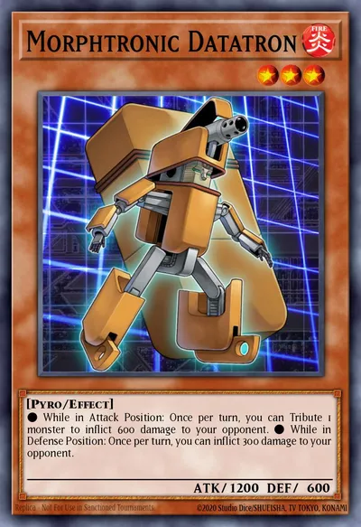 Morphtronic Datatron — Carta Yu-Gi-Oh!