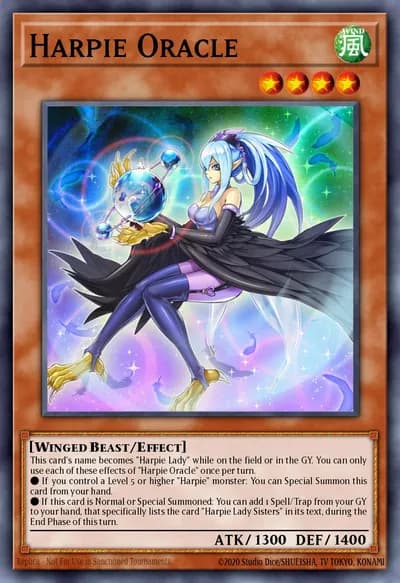 Harpie Oracle — Carta Yu-Gi-Oh!