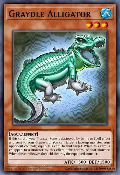 Graydle Alligator — Carta Yu-Gi-Oh!