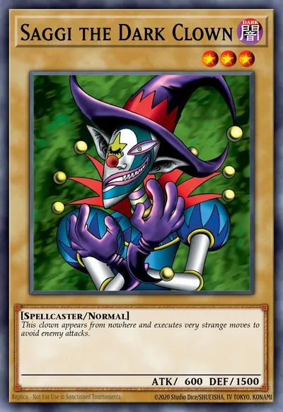 Saggi, o Palhaço das Trevas — Carta Yu-Gi-Oh!
