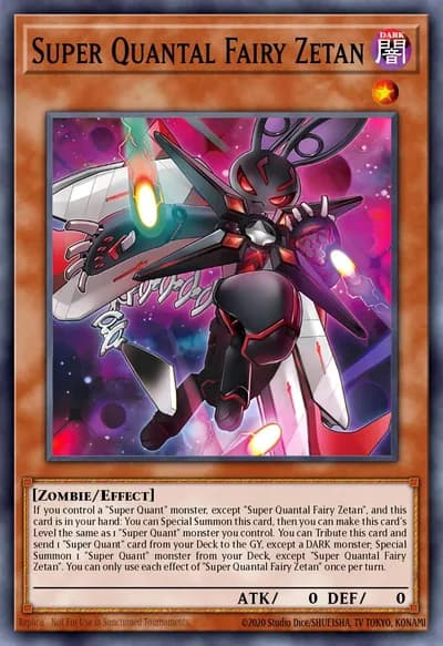 Super Quantal Fairy Zetan — Carta Yu-Gi-Oh!