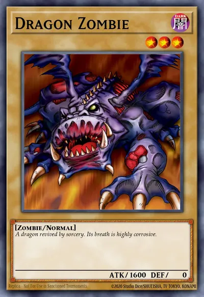 Dragão Zumbi — Carta Yu-Gi-Oh!