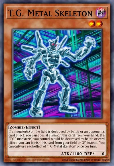 T.G. Metal Skeleton — Carta Yu-Gi-Oh!