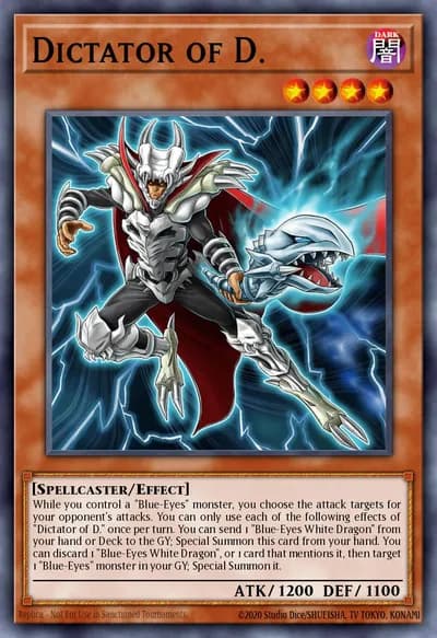 Ditador de D. — Carta Yu-Gi-Oh!