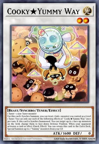 Cooky★Yummy Way — Carta Yu-Gi-Oh!