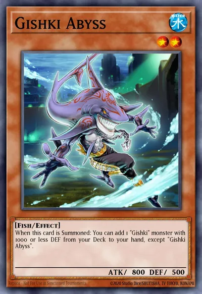 Gishki Abyss — Carta Yu-Gi-Oh!