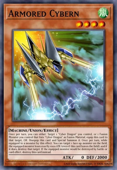 Armored Cybern — Carta Yu-Gi-Oh!
