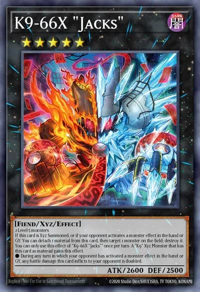 K9-66X "Jacks" — Carta Yu-Gi-Oh!