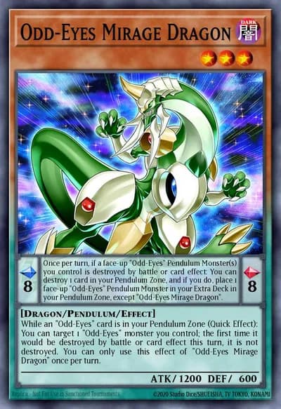 Odd-Eyes Mirage Dragon — Carta Yu-Gi-Oh!