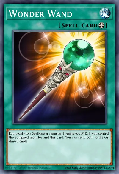 Varinha das Maravilhas — Carta Yu-Gi-Oh!