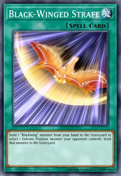 Ataque de Asas Negras — Carta Yu-Gi-Oh!