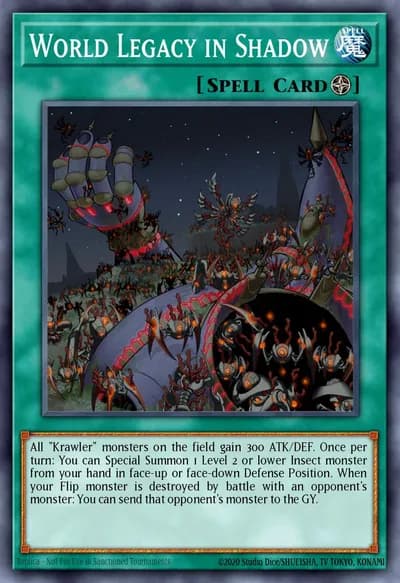 World Legacy in Shadow — Carta Yu-Gi-Oh!