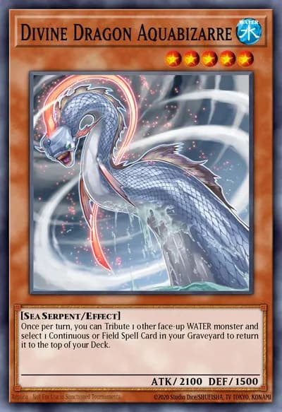 Dragão Divino Aquabizarre — Carta Yu-Gi-Oh!