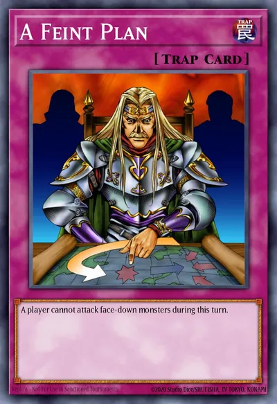 Um Plano Fingido — Carta Yu-Gi-Oh!
